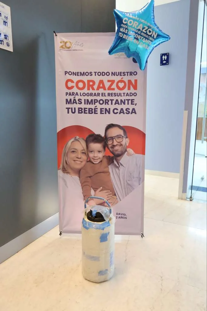 Geld IVF Courier delivering hope at fertility clinic